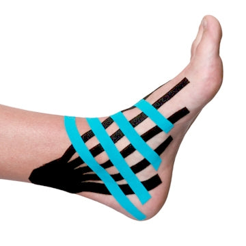 Kinesio Fan Cuts - Ankle Application