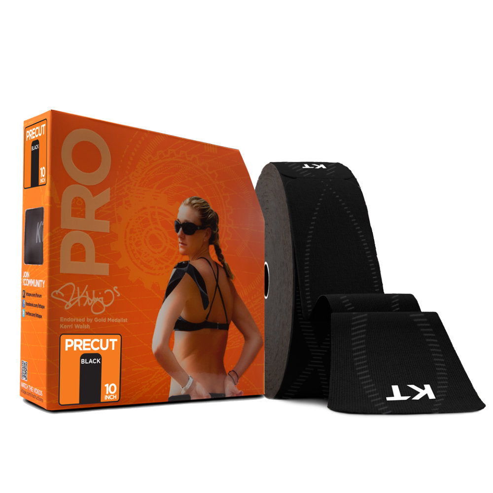 KT Tape Pro Jumbo Precut Roll - Black