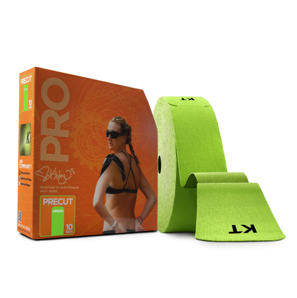 KT Tape Pro Jumbo Precut Roll - Winner Green