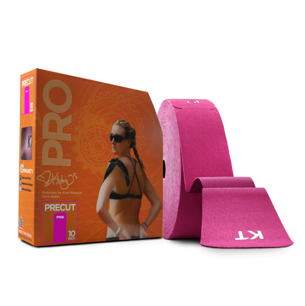KT Tape Pro Jumbo Precut Roll - Hero Pink