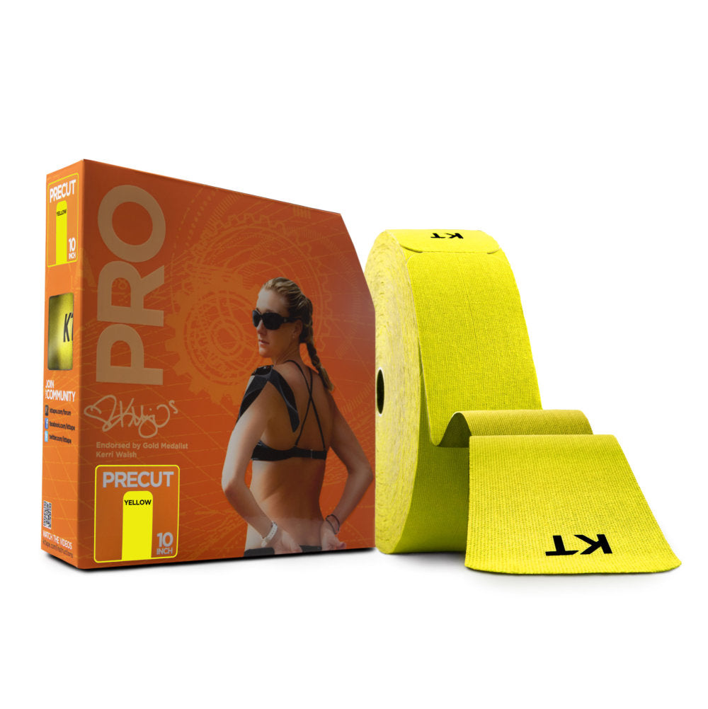 KT Tape Pro Jumbo Precut Roll - Solar Yellow