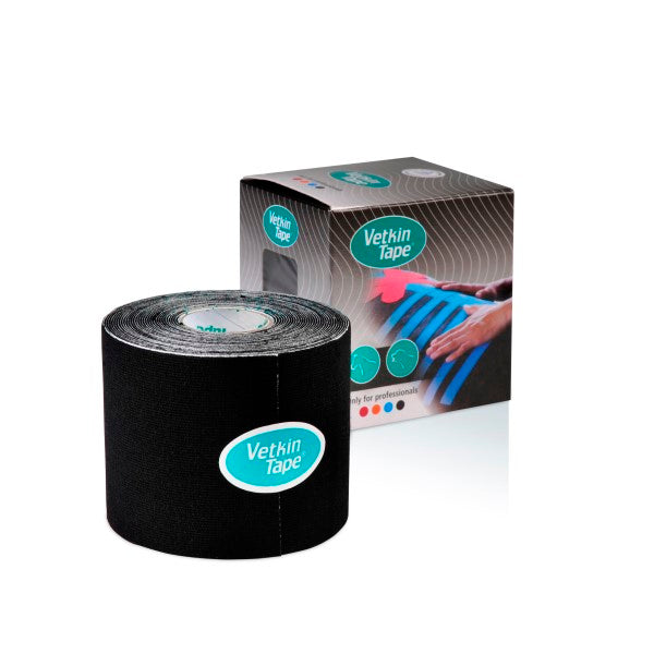 VetKin Equine 2.4" X 16' Uncut Roll - Black