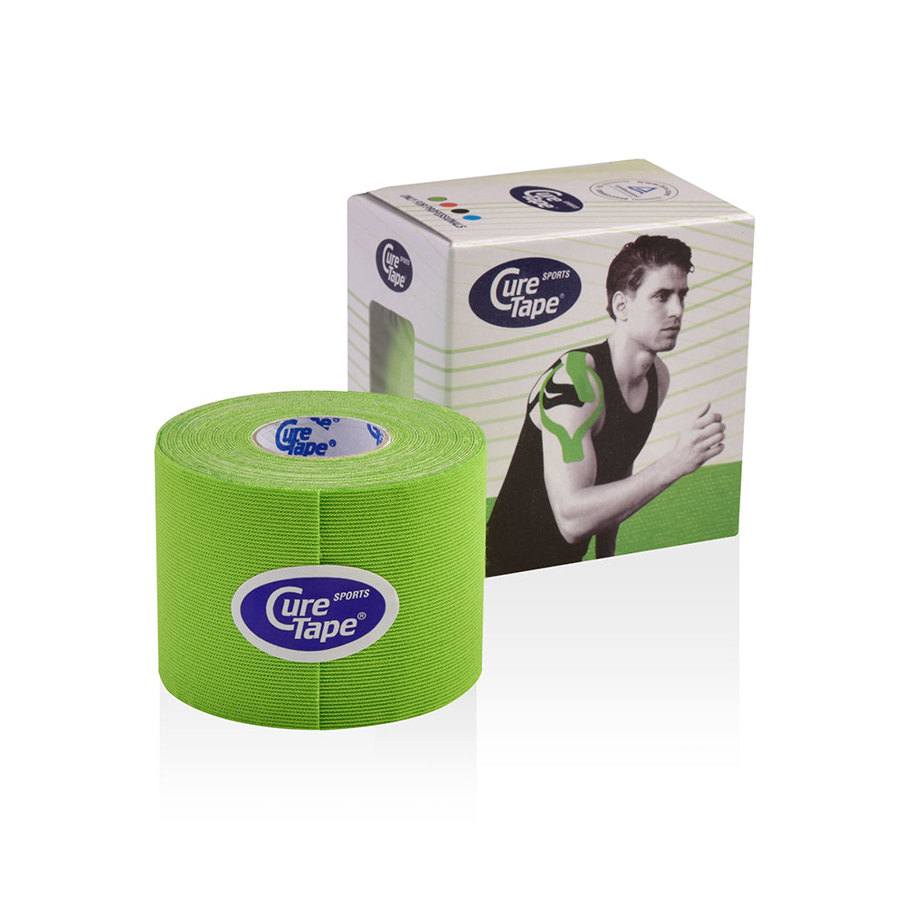 CureTape Sports Single Roll Plus Box Green