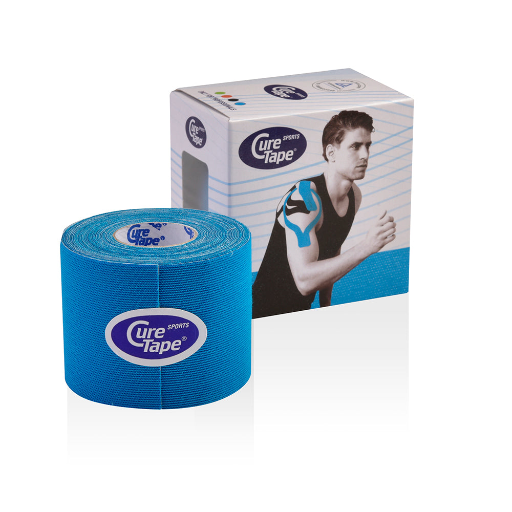 CureTape Sports Single Roll Plus Box Blue