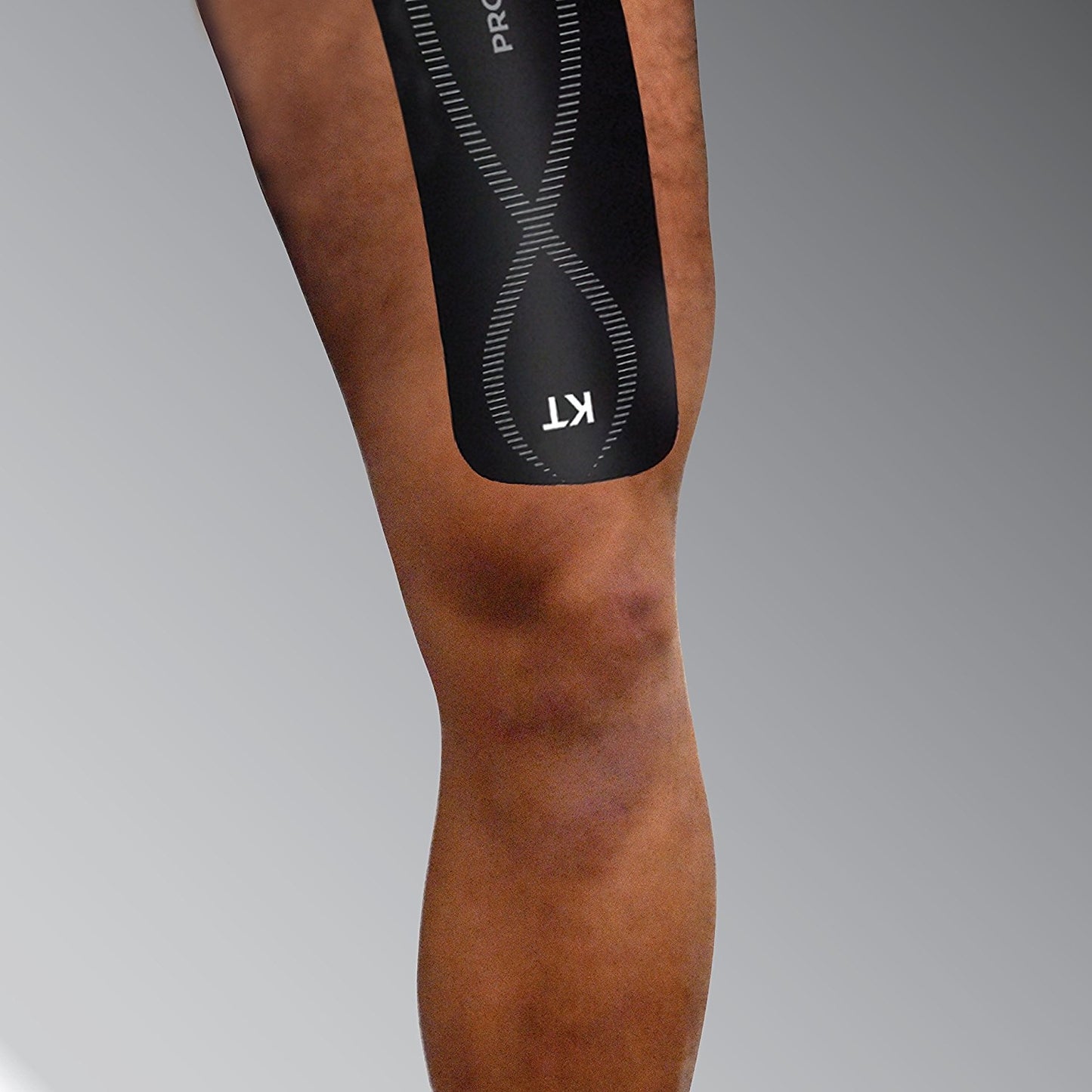 KT Tape Pro Wide Application - Thigh