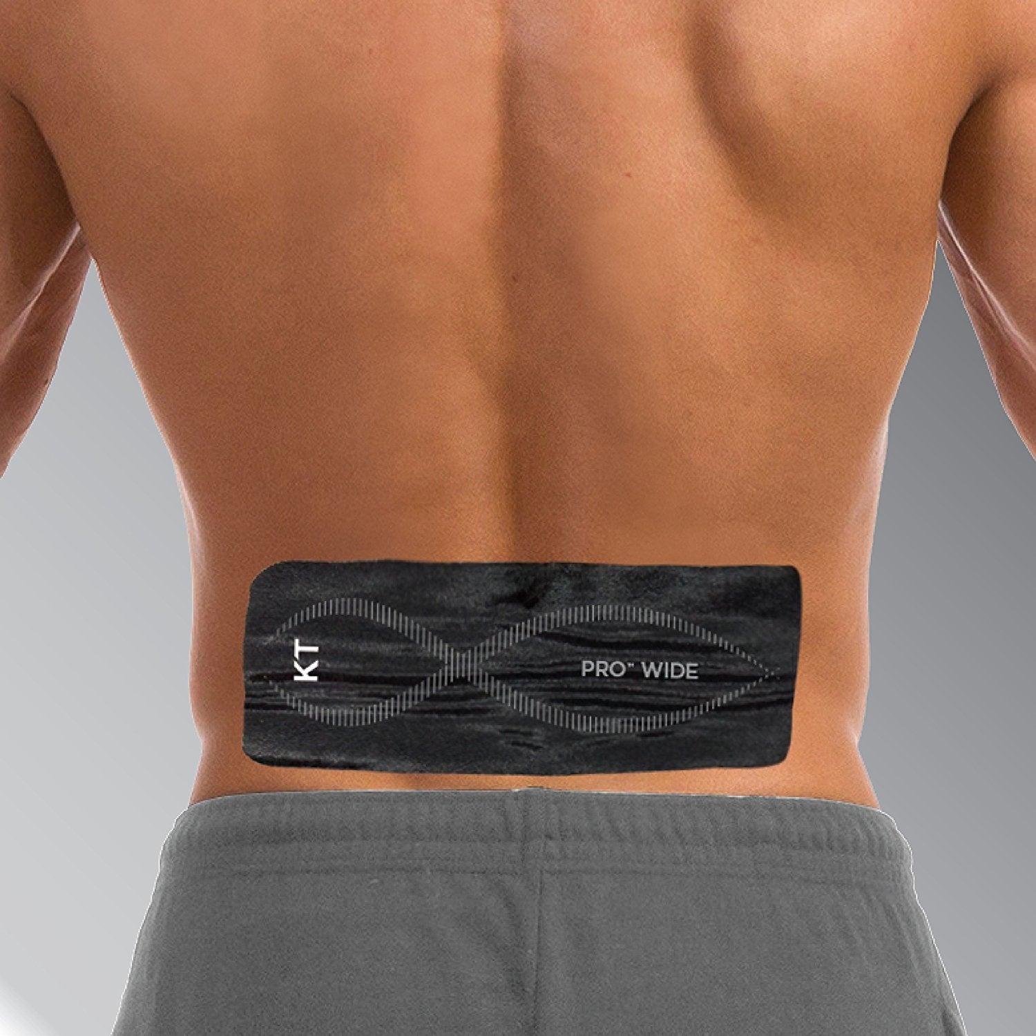 KT Tape Pro Wide Application - Lumbar