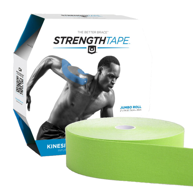 StrengthTape Uncut Bulk Rolls - Hot Green