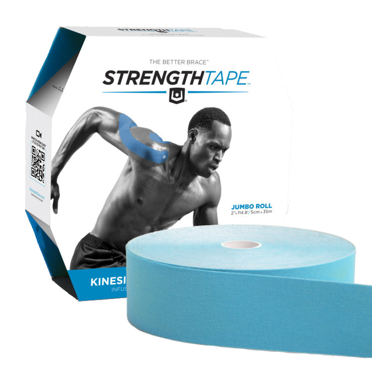 StrengthTape Uncut Bulk Rolls - Light Blue