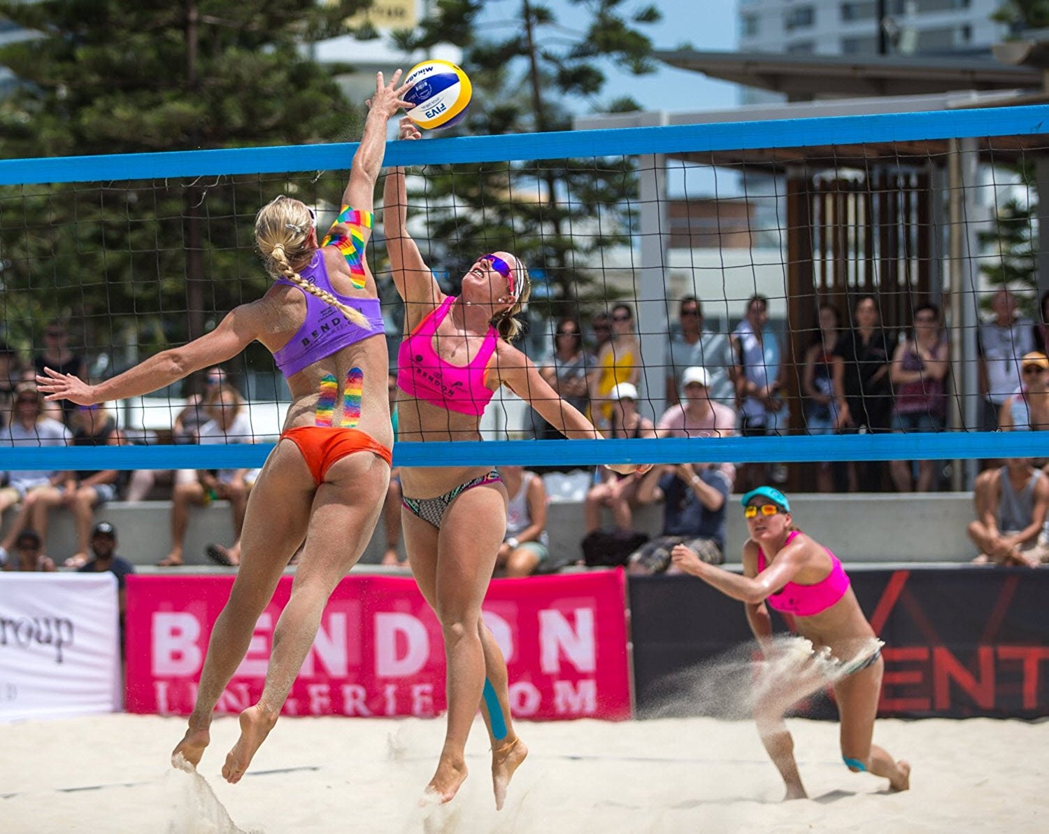 RockTape H2O Precut Applications - Volleyball