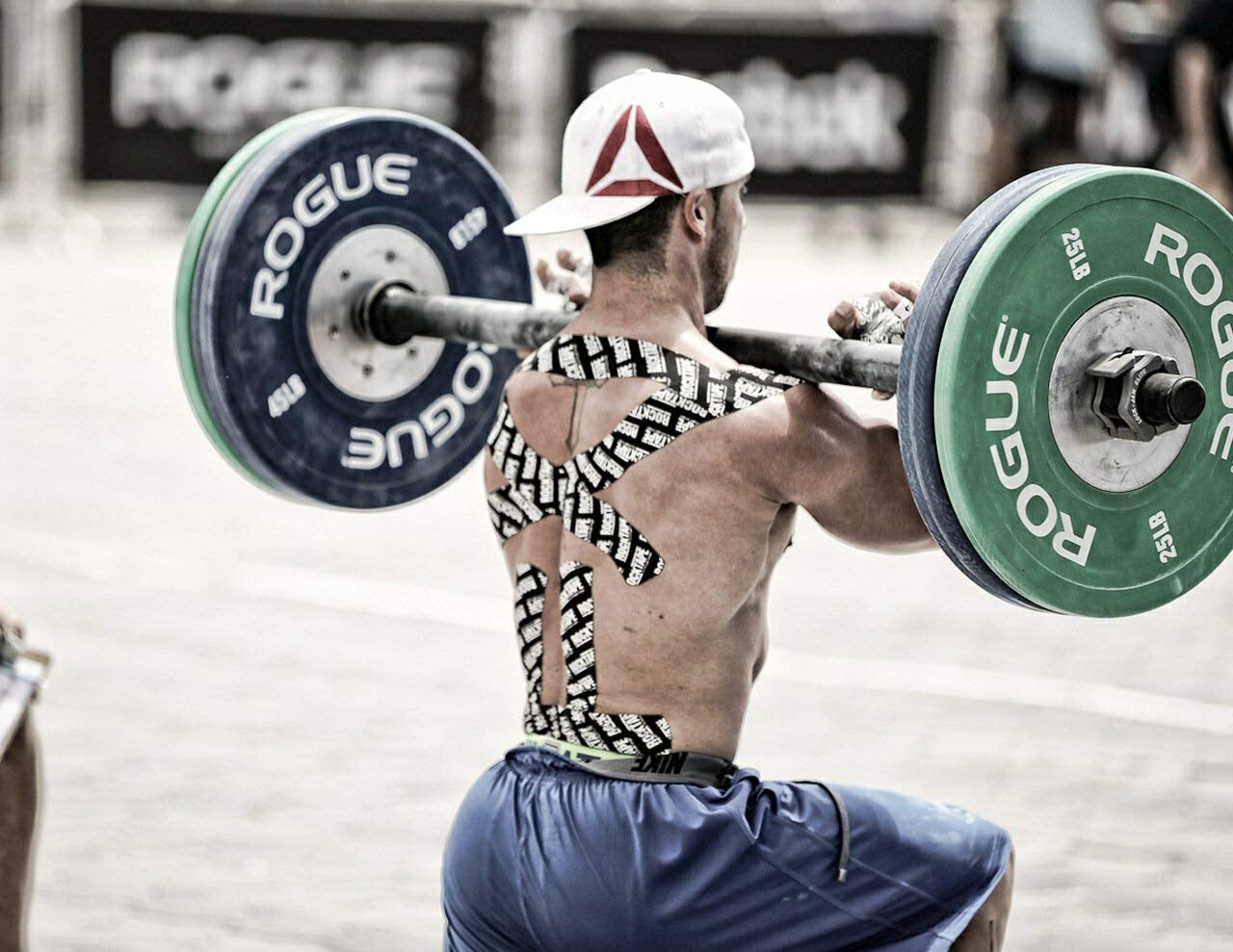 RockTape H2O Precut Applications - Weightlifter