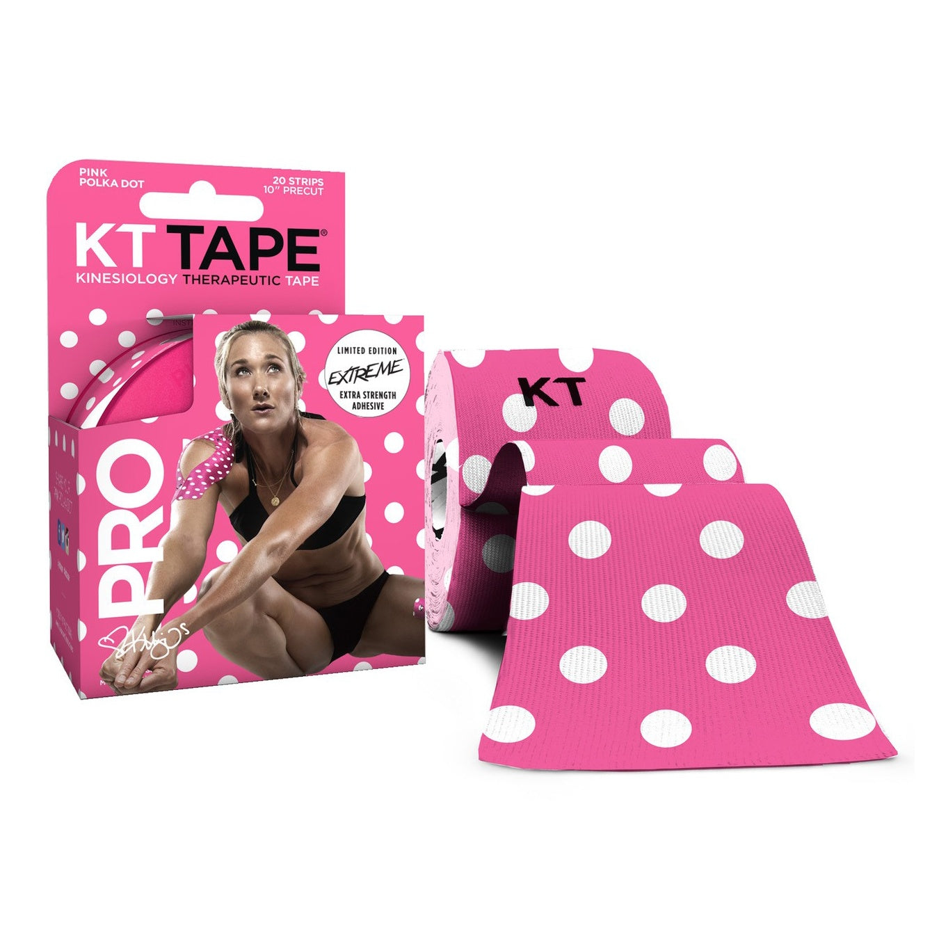 KT Tape Pro Extreme Single Roll - 20 Precut Strips