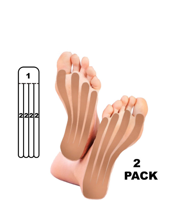 Kindmax Kinesiology Tape Foot Support - Beige