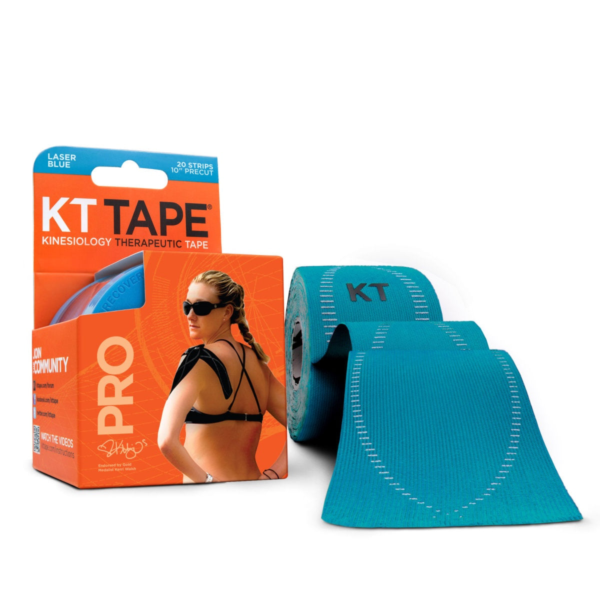 KT Tape Pro - 20 Precut Strips