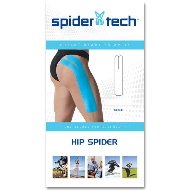 SpiderTech Precut Hip Tape Package