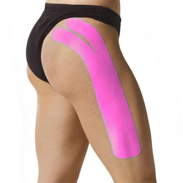 SpiderTech Precut Hip Tape Pink