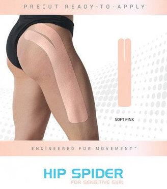 SpiderTech Gentle Precut Hip Tape