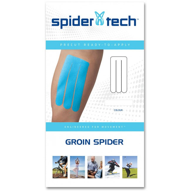 SpiderTech Precut Groin Tape Package