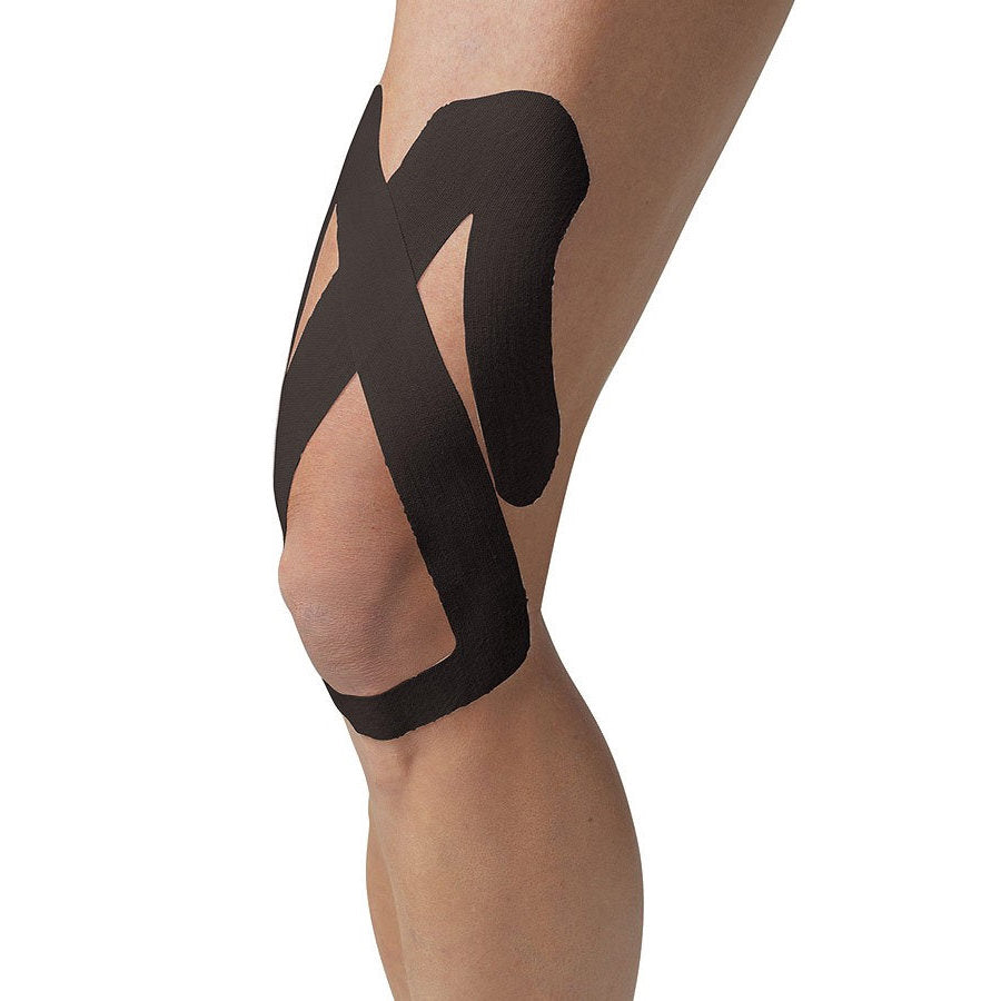 SpiderTech Precut Upper Knee Tape - Black