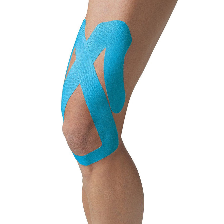 SpiderTech Precut Upper Knee Tape - Blue