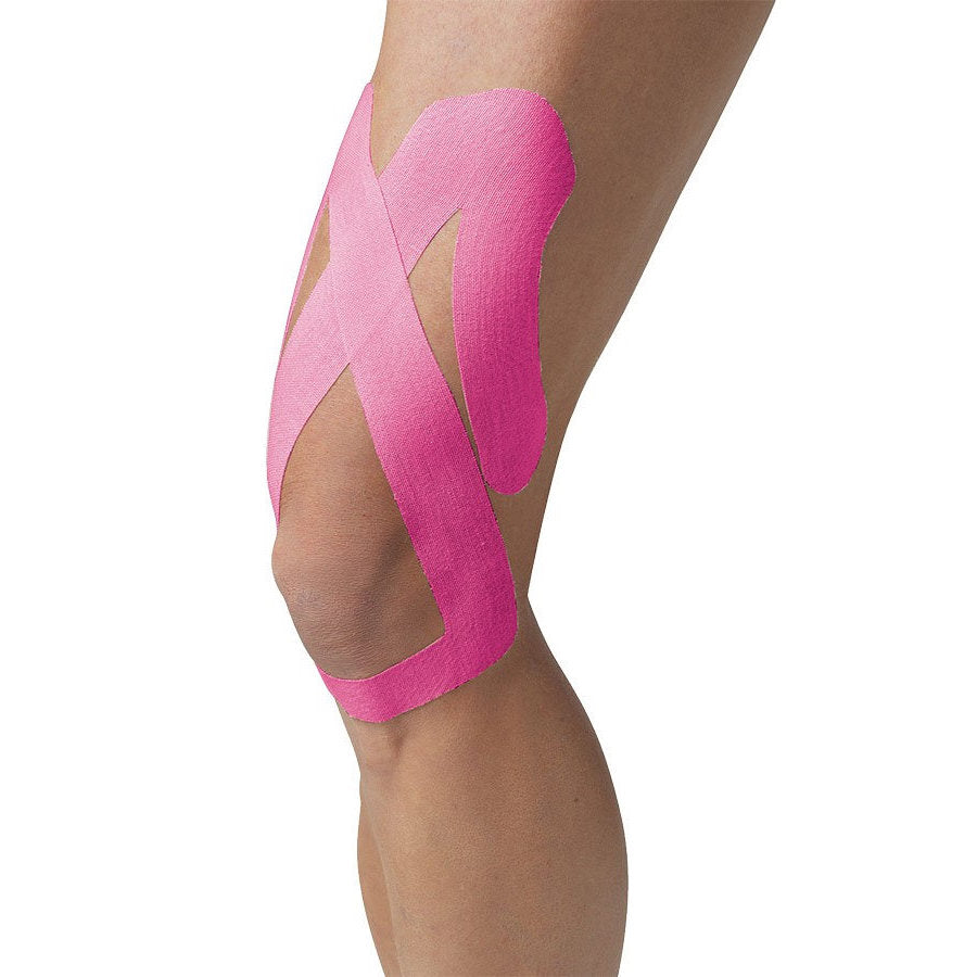 SpiderTech Precut Upper Knee Tape - Pink