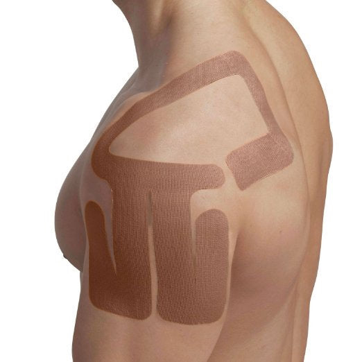 SpiderTech Precut Left Shoulder Tape - Beige