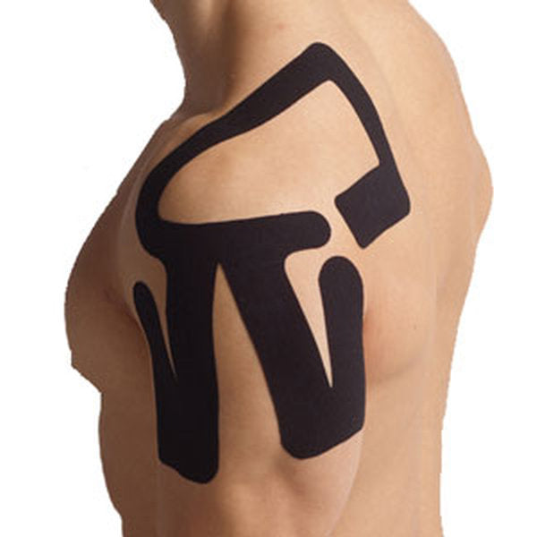 SpiderTech Precut Left Shoulder Tape - Black