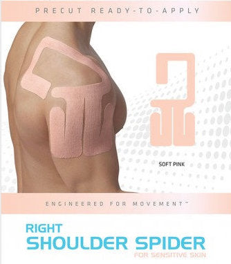 SpiderTech Gentle Precut Right Shoulder Tape