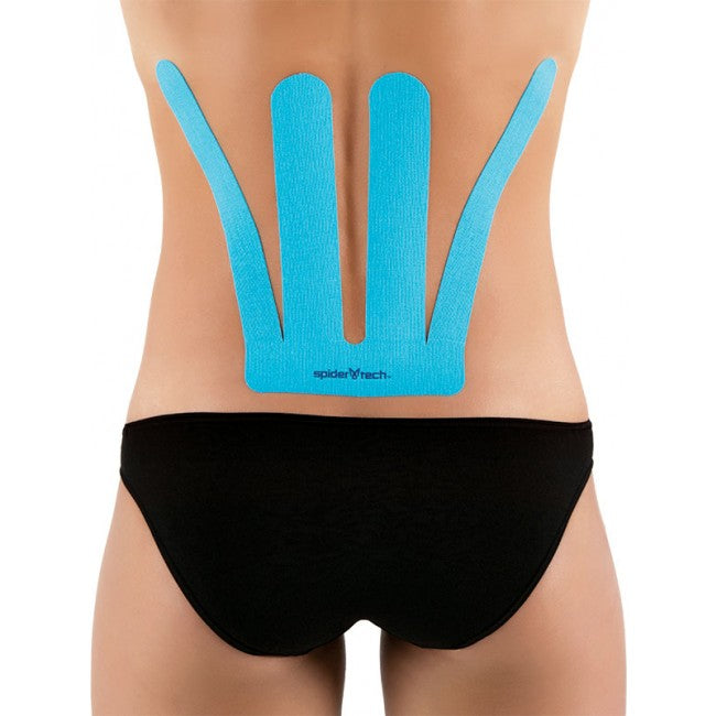 SpiderTech Precut Lower Back Tape