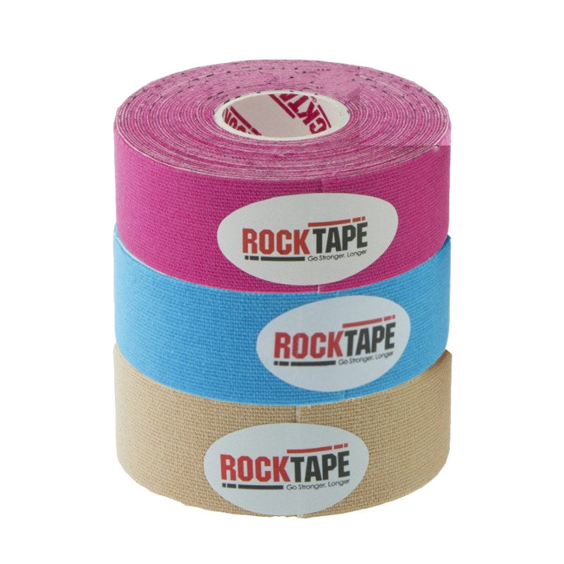 RockTape 1" Wide Kinesiology Tape Rolls