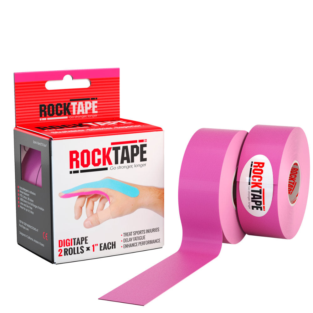 RockTape 1" Width Kinesiology Tape - Pink