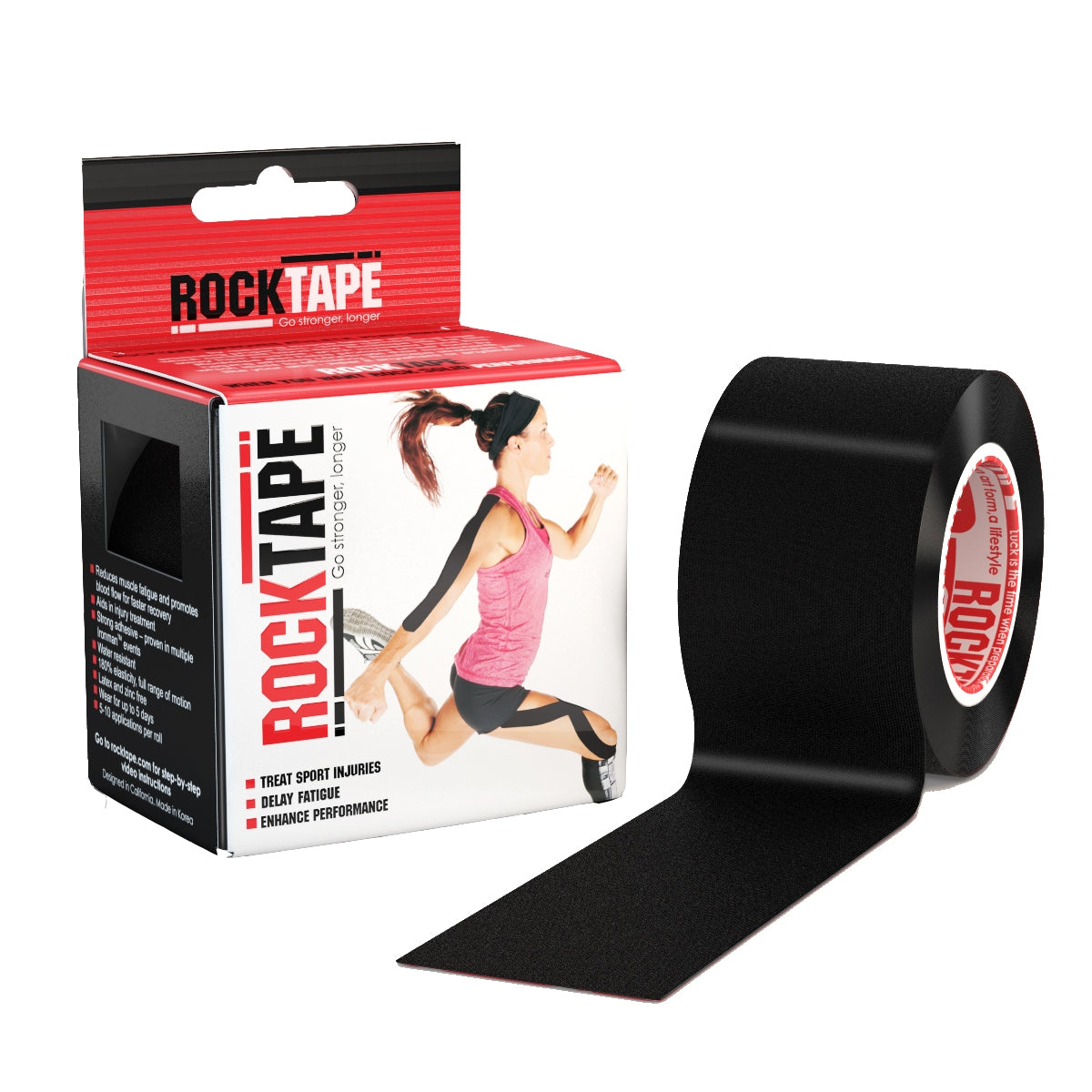 RockTape Single Roll Next To Dispenser Box -