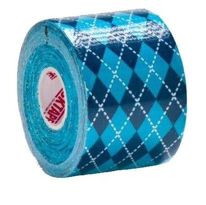 RockTape Garmin Blue Argyle Pattern