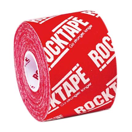 RockTape Single Roll 2" x 16.4' Red RockTape Logo