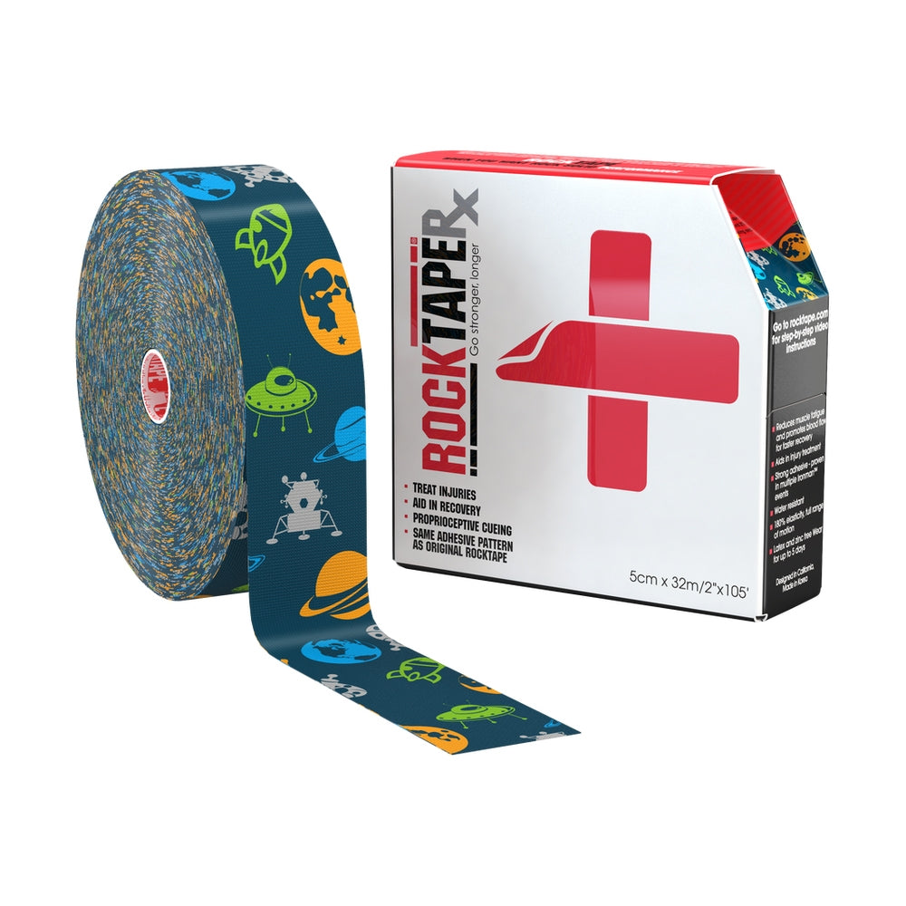 RockTape Rx Pediatric Bulk Roll Space Pattern 1000pix