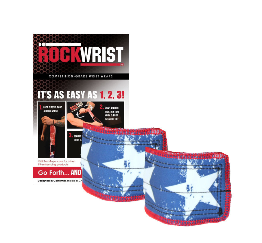 RockWrist Wrist Wraps - Stars & Stripes