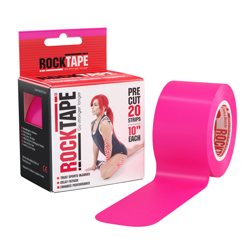 RockTape Precut Strips - Pink