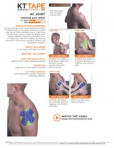 AC Joint Pain KT Tape TheraTape Education Center