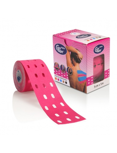 CureTape Punch Single Roll and box - Pink