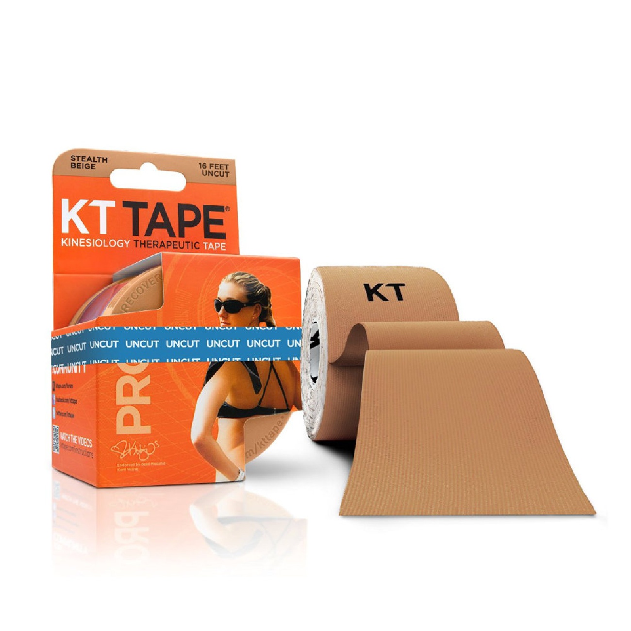 KT Tape Pro Uncut Roll - Beige