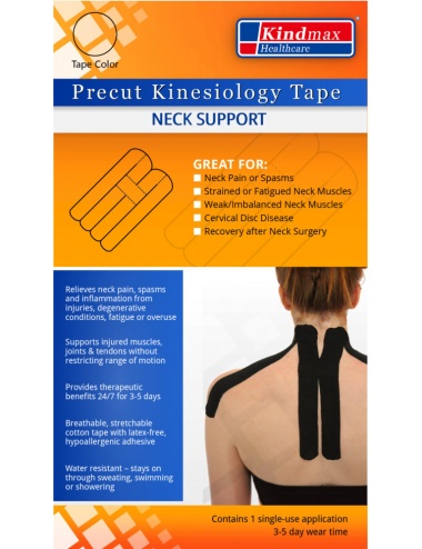 Kindmax Precut Neck Support -Package Front