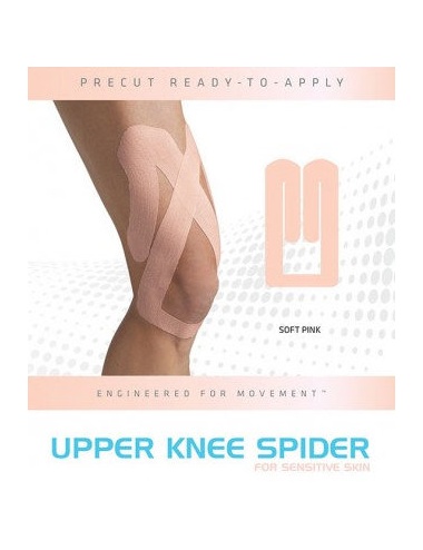 SpiderTech Gentle Precut Upper Knee Tape