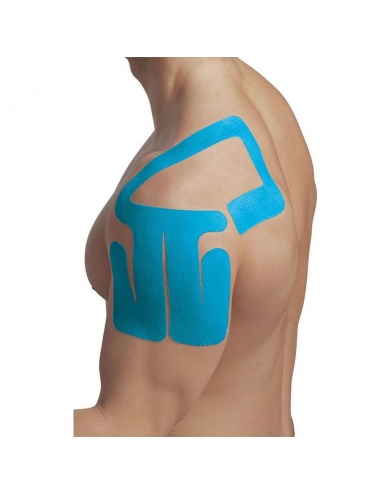 SpiderTech Precut Left Shoulder Tape - Blue