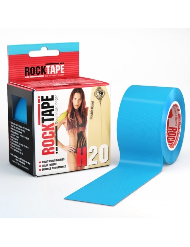 Black Rocktape Strong Adhesive Kinesiology Tape Standard Rolls x 3