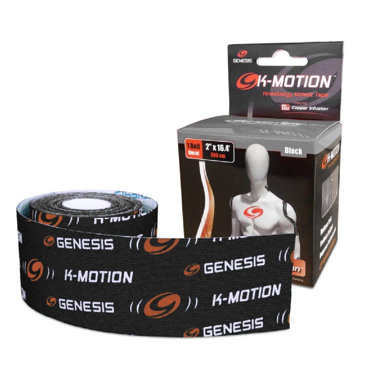 Genesis K-Motion Uncut Rolls - Black