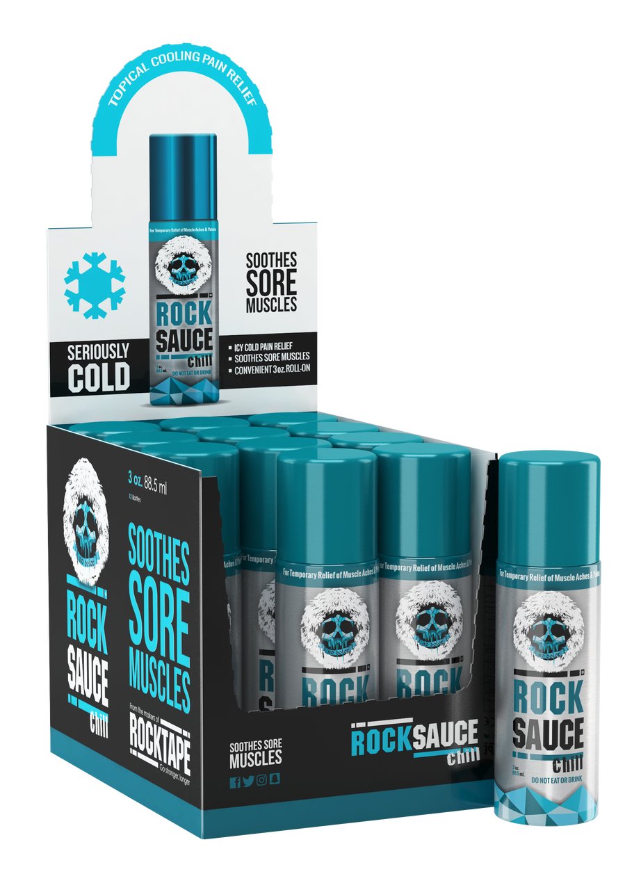 RockSauce Chill 12-Pack Merchandiser 