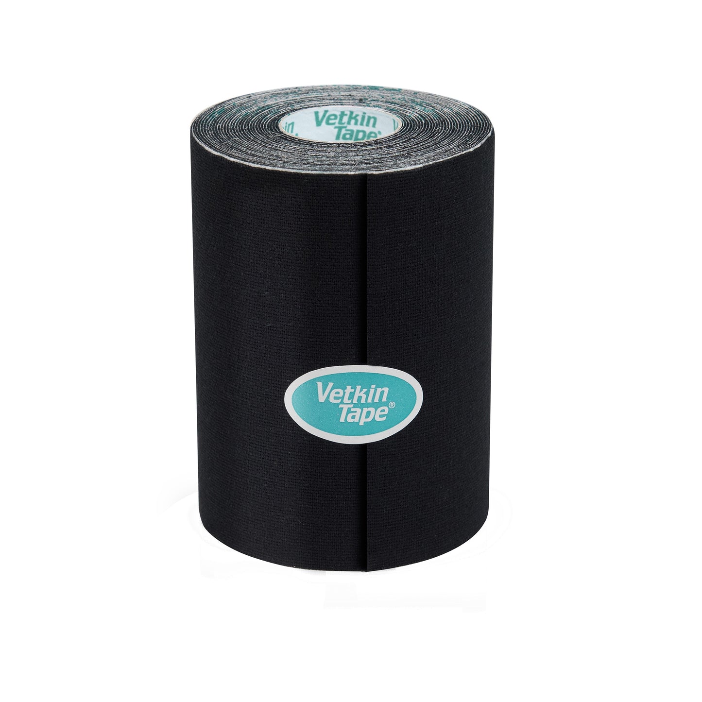 VetkinTape Kinesiology Tape 4" Roll Black