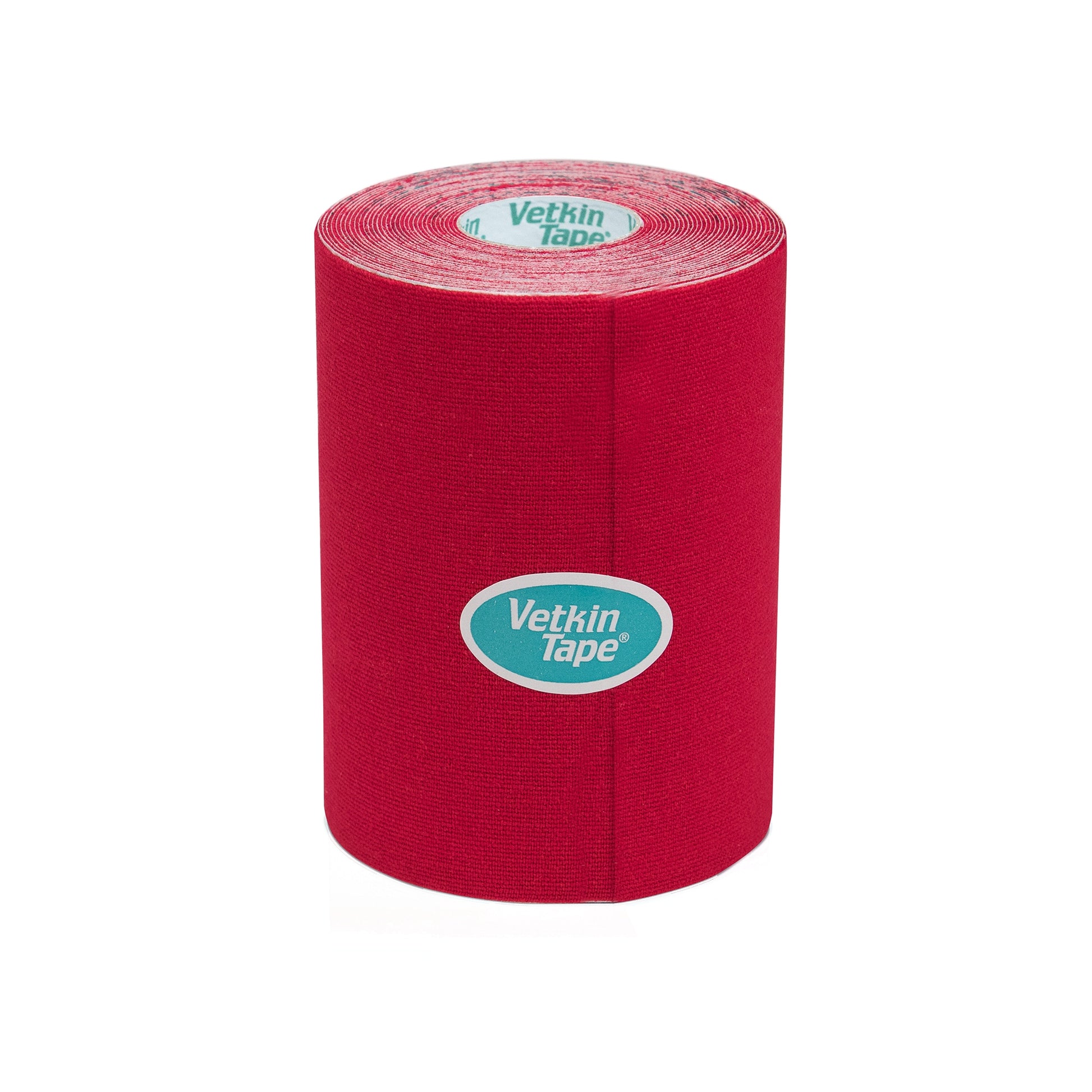 VetkinTape Kinesiology Tape 4" Roll Red