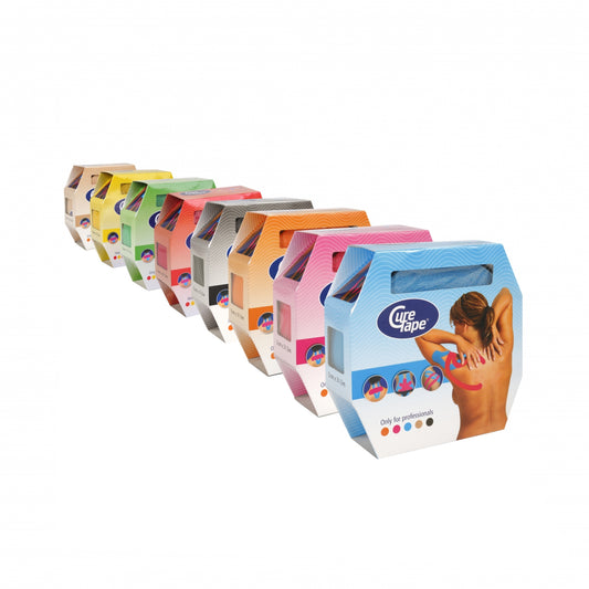 Curetape Kinesiology Tape 2" Giant Rolls Assorted Colors