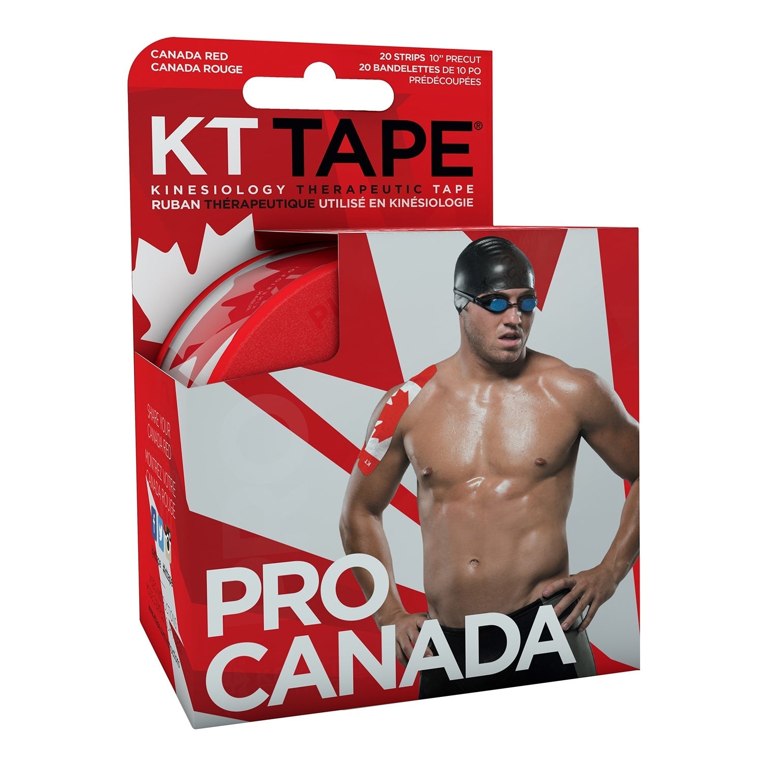 KT Tape Pro - 20 Precut Strips