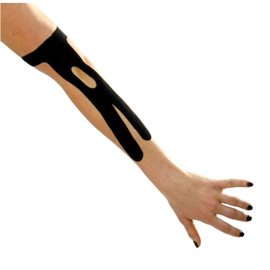 SpiderTech Precut Elbow Tape Applied